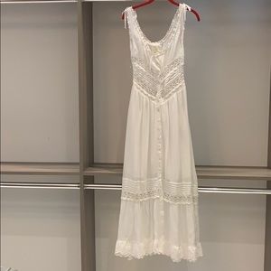 Rahi Dreamcatcher Lace Dress in White Size XS